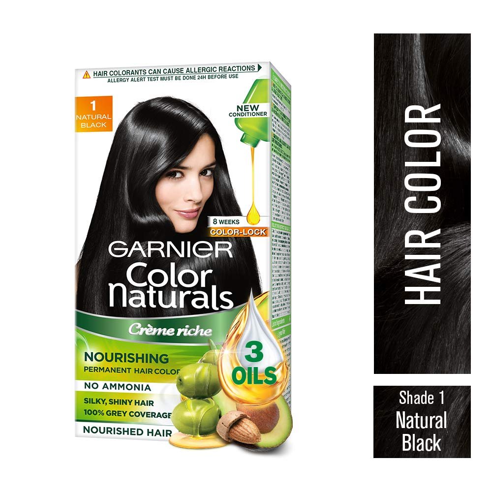 Garnier Color Naturals Hair Color Shade 1 Natural Black